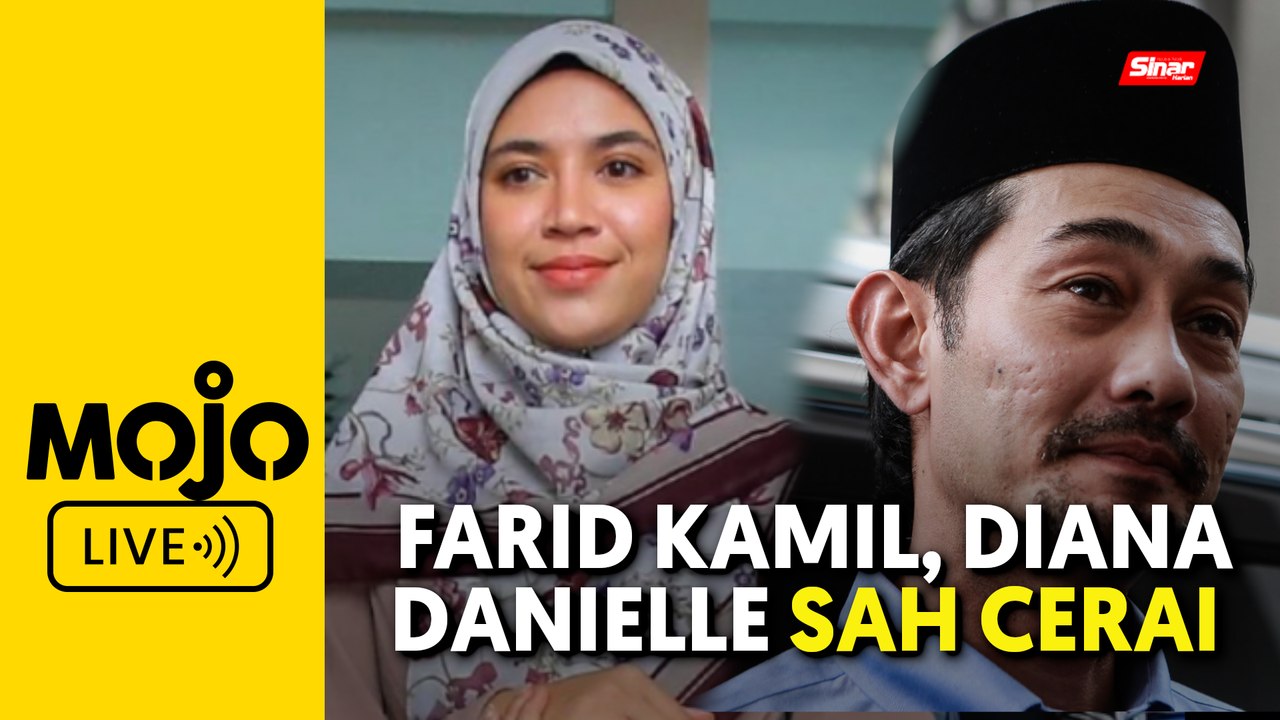 Farid Kamil lafaz cerai talak satu kepada Diana Danielle