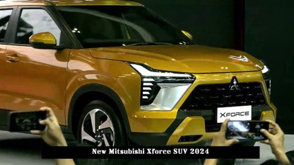 New Mitsubishi Xforce SUV 2024