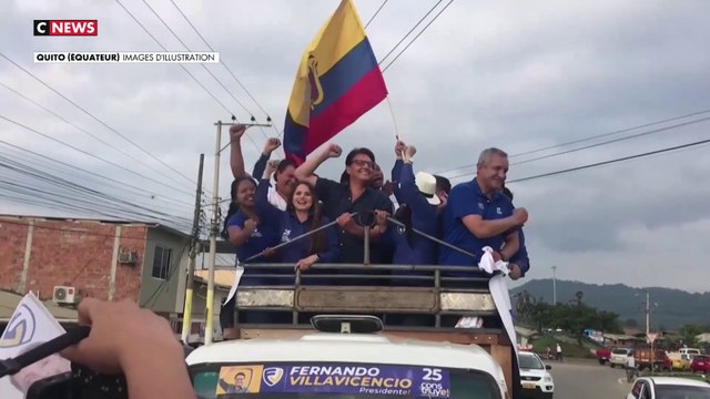 Equateur : l'un des principaux candidats à la présidentielle a été assassiné