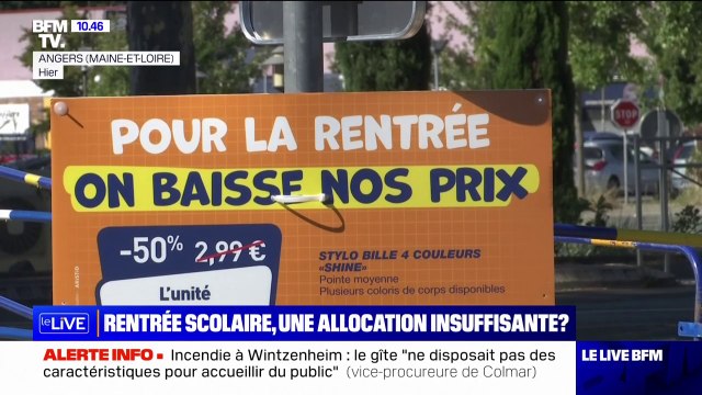 L'allocation de rentrée scolaire, valorisée par rapport à 2022, reste insuffisante pour certaines familles