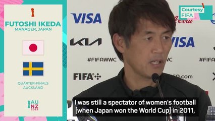 Download Video: Japan looking to draw on 2011 heroics ahead of Sweden showdown