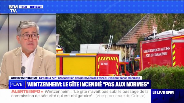 Christophe Roy, directeur de l'Association des paralysés de France: Il faut être extrêmement prudent quand on est organisateur de séjours adaptés pour personnes en situation de handicap