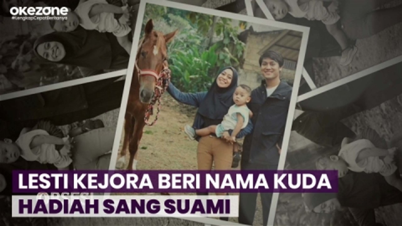 Lesti Kejora Ungkap Nama Kuda Kado dari Rizky Billar