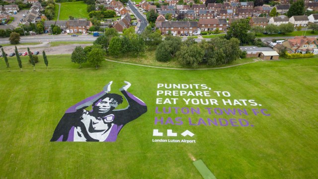 Premier League pundits told to ‘eat their hats’ as Luton Town Football Club are shown sky-high support ahead of their first match