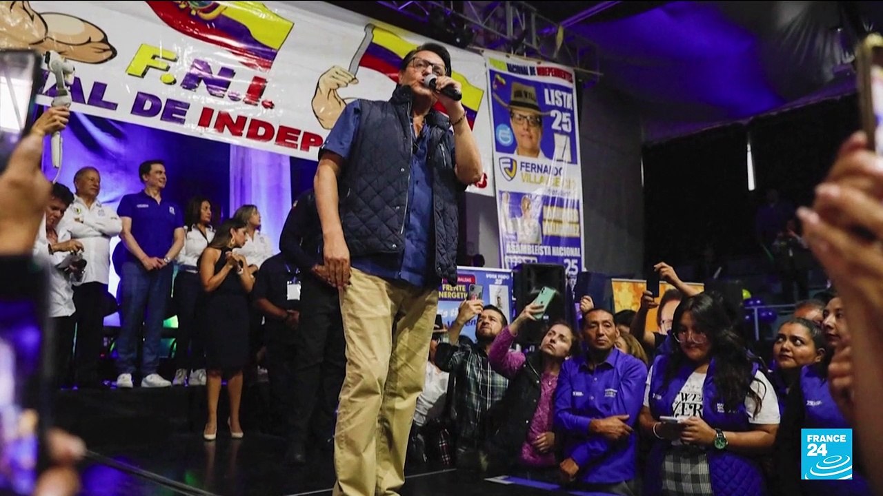 Ecuadorian presidential candidate Villavicencio assassinated at campaign event