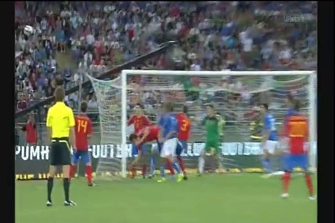 サッカー国際親善試合 イタリア vs スペイン