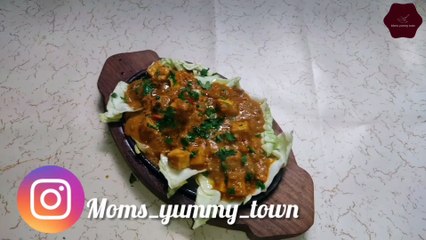 Veg paneer sizzler