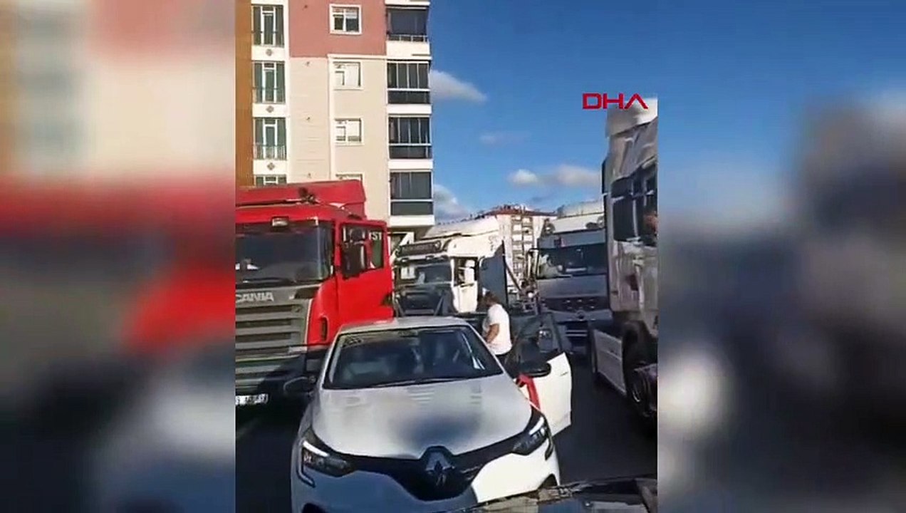 10 camions ont participé au convoi de mariage à Samsun