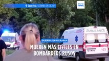 Guerra en Ucrania | Bombardeo en Zaporiyia deja al menos tres civiles muertos y nueve heridos