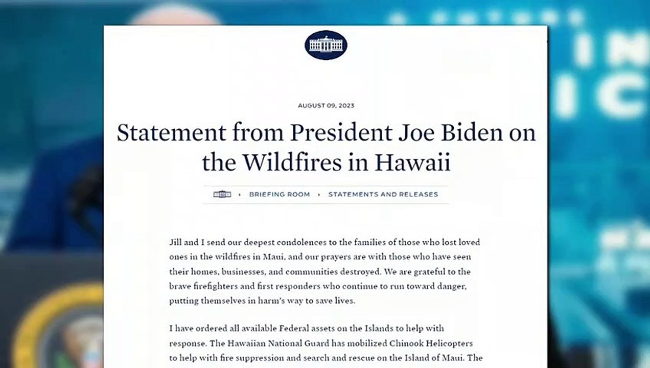 Al menos 36 personas muertas en los incendios de Hawái