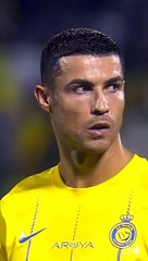 Ronaldo e il segno della croce in Arabia Saudita