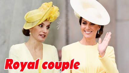 Princess Kate and Queen Letizia are a pair of best friends with similar fashion styles