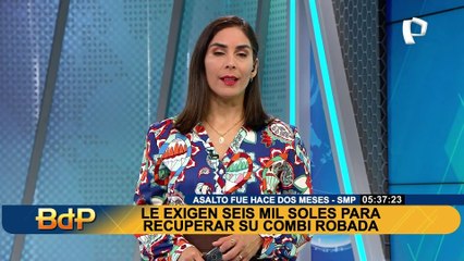 Download Video: SMP: Mujer sufre robo de su combi hace dos meses y no tiene como trabajar