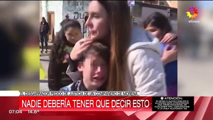 El dolor de los compañeros de Morena Domínguez