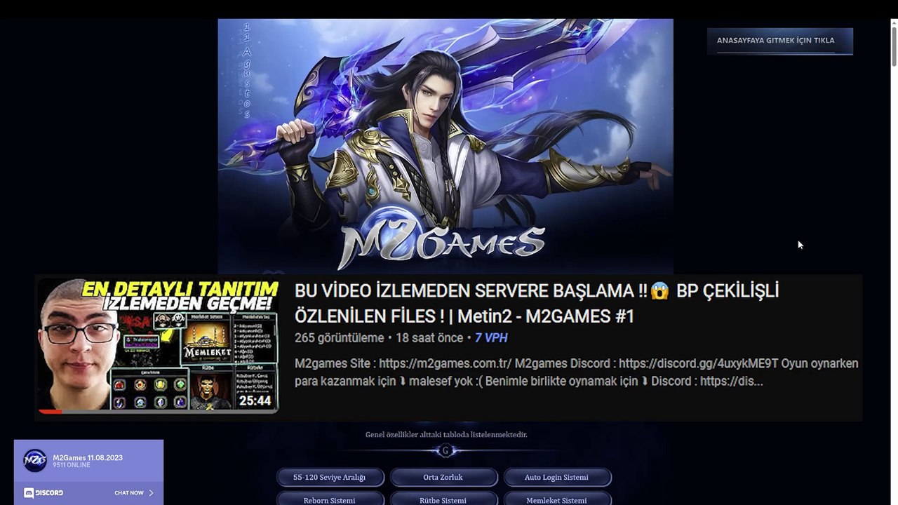 [ 11 AĞUSTOS 2023 ] BU HAFTA AÇILICAK METİN2 PVP SERVERLER ?| Metin2