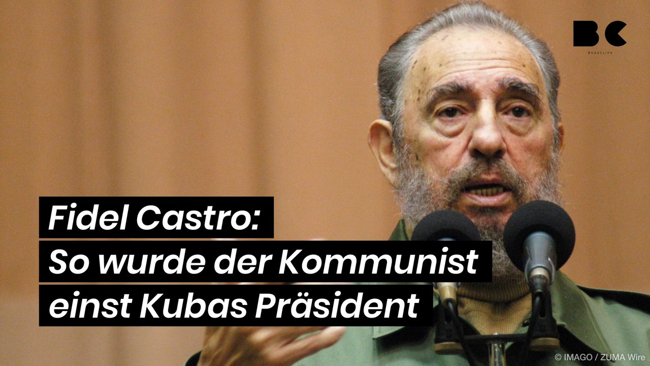 Fidel Castro: So wurde der Kommunist einst Kubas Präsident