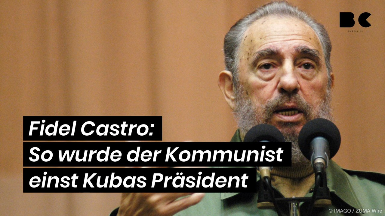 Fidel castro: so wurde der kommunist einst kubas präsident
