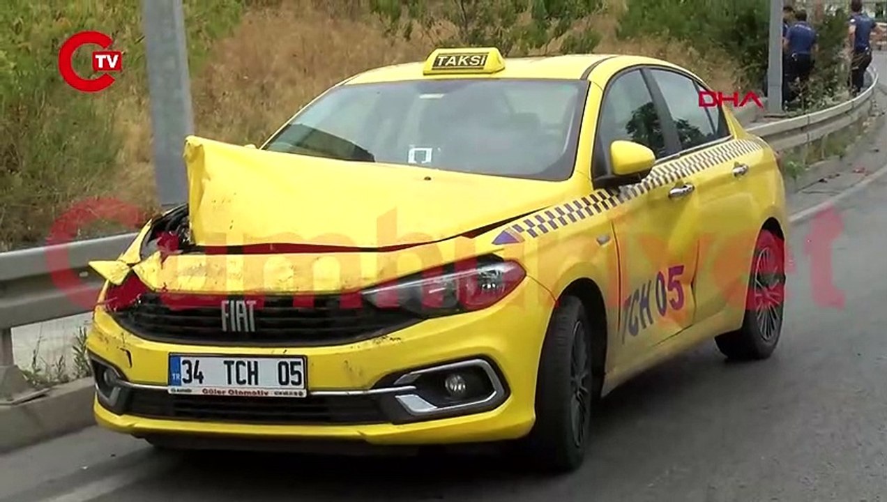 Maltepe’de vinç sürücüsü ortalığı birbirine katıp kaçtı 16 araç birbirine girdi