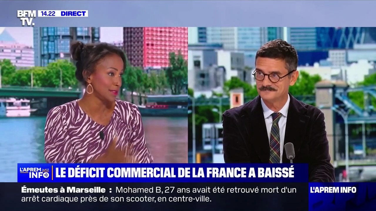 Au 1er semestre 2023, le déficit du commerce extérieur de la France est en baisse