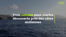 Trois volcans sous-marins découverts près des côtes siciliennes