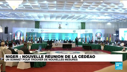 Sommet de la Cédéao : les appels pour un retour à l'ordre au Niger se multiplient