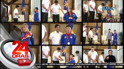 Pinoy medalists sa 2023 SEA Games at ASEAN Para Games, binigyan ng cash incentive | 24 Oras