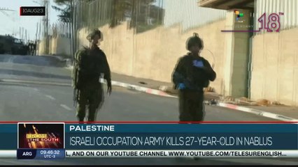 Israeli forces assassinate Palestinian youth near Nablus