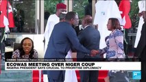 West African summit on Niger coup starts with chair prioritising diplomacy