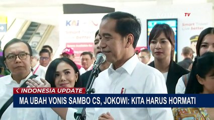 Mahkamah Agung Diskon  Vonis Sambo Cs, Jokowi: Kita Harus Hormati