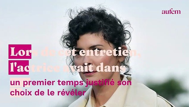 Audrey Tautou maman à 43 ans, elle évoque le cœur de ma vie