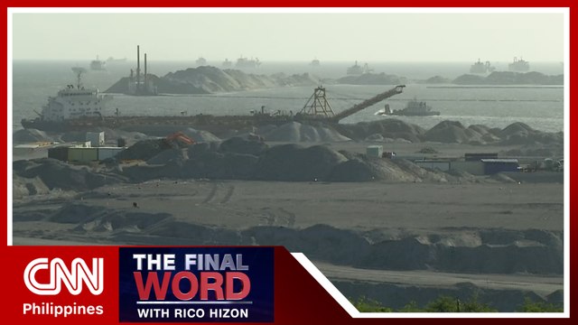 Reclamation projects in Manila Bay suspended