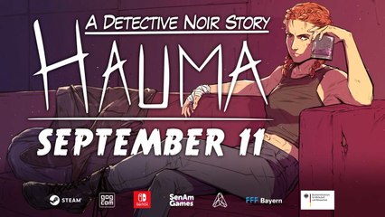 Hauma A Detective Noir Story Official Release Date Reveal Trailer