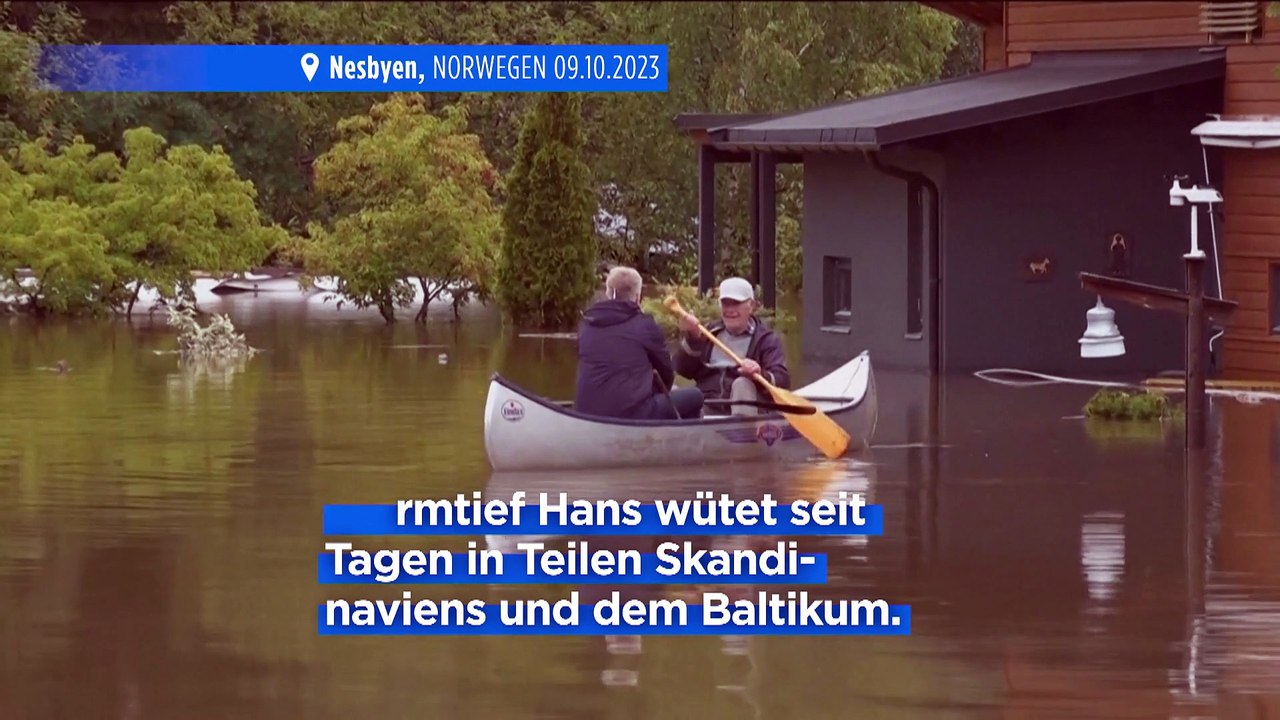 Norwegen rechnet mit steigendem Hochwasser und weitet Evakuierungen aus