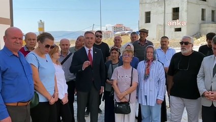 Les retraités de Çorum protestent contre la livraison de maisons TOKİ