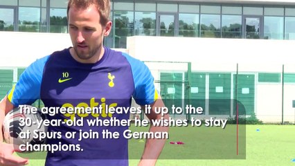 Bayern Munich agree Harry Kane deal with Tottenham