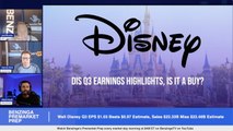 Disney Q3 Earnings Highlights: Is The Stock A Buy?