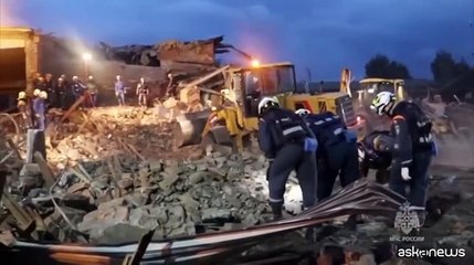 Download Video: Russia, almeno un morto e 50 feriti nell'esplosione di una fabbrica vicino Mosca