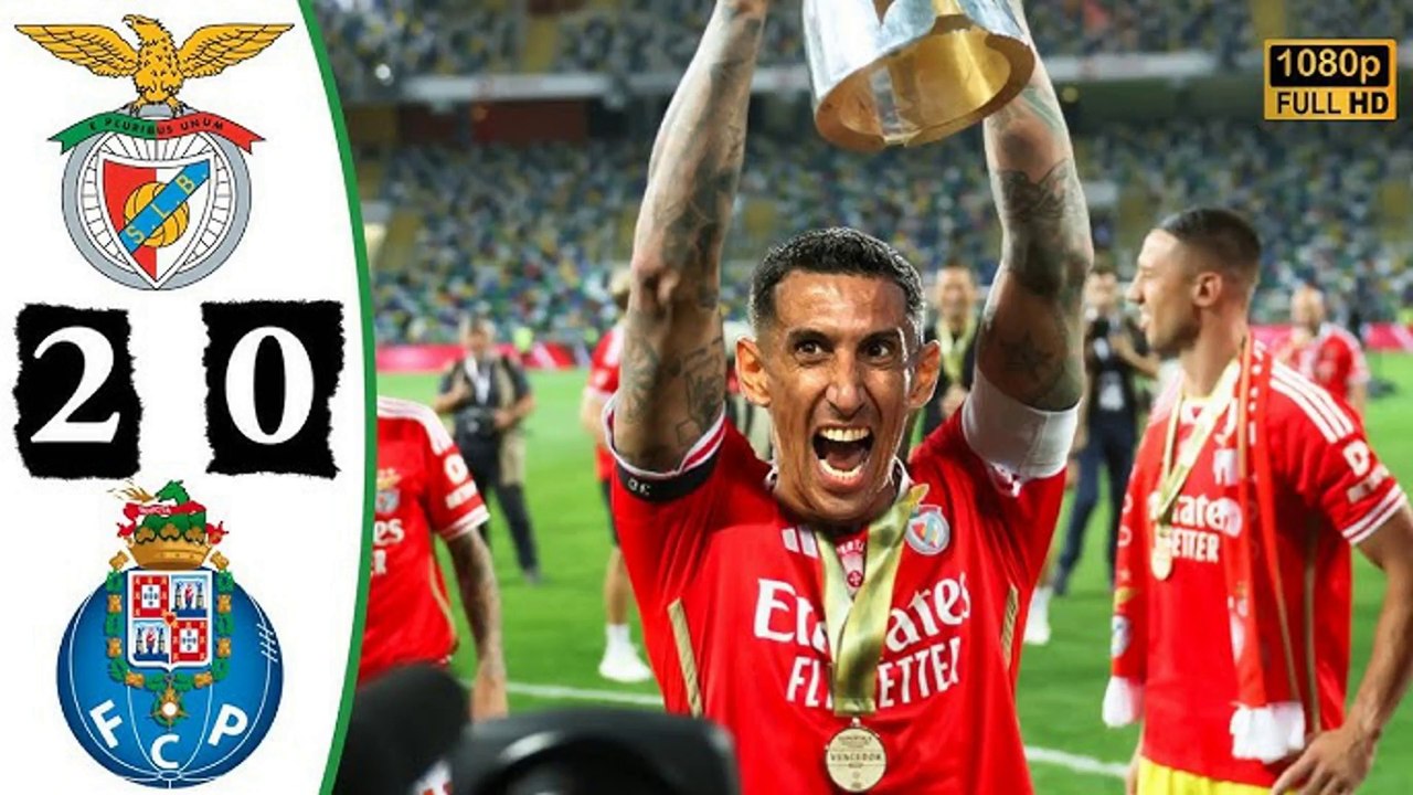 Benfica vs Porto 2-0 Full Match Highlights Portuguese Super Cup Final 2023