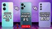 OPPO K11 vs XIAOMI POCO F5 vs Samsung Galaxy A54 5G