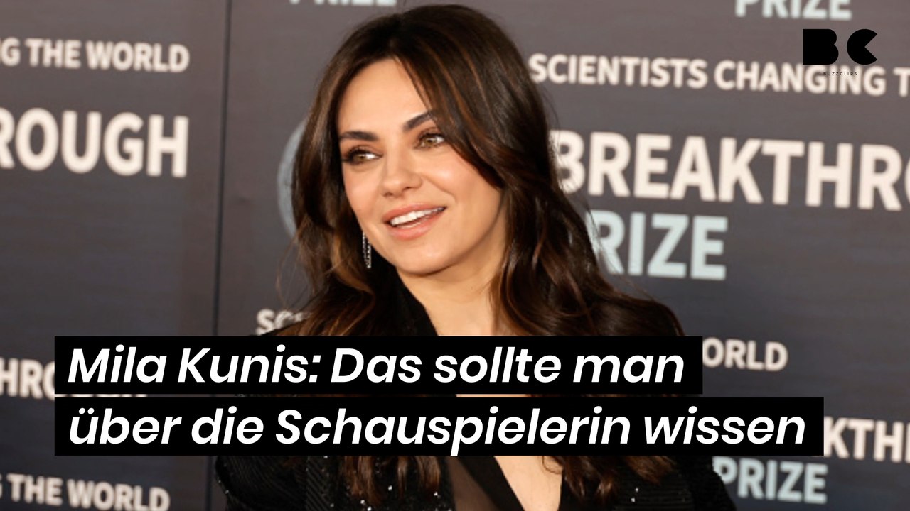 Mila Kunis: Das sollte man über die Schauspielerin wissen