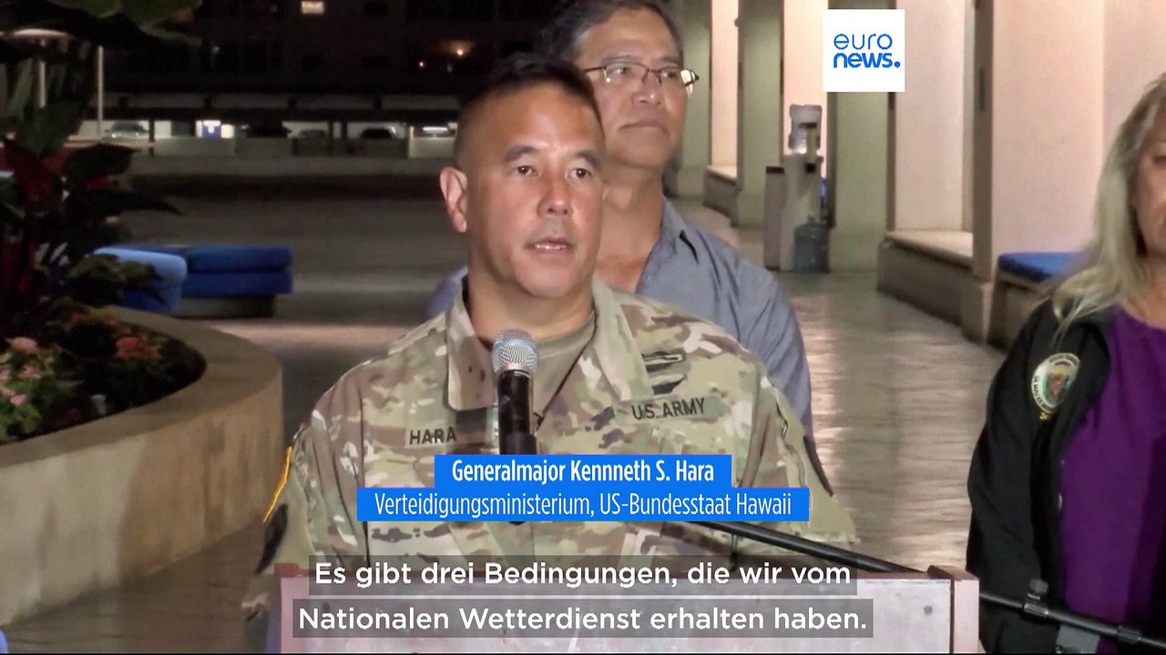 Hawaii brennt: Küstenstadt Lahaina auf Maui gleicht Kriegsgebiet