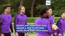 Tottenham and Bayern Munich agree €110 fee for Harry Kane