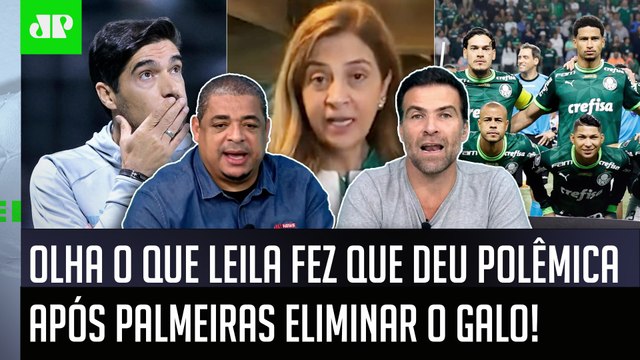 É DESNCESSÁRIO! Cara, ISSO que a Leila Pereira FEZ foi... OLHA o que DEU POLÊMICA no Palmeiras!