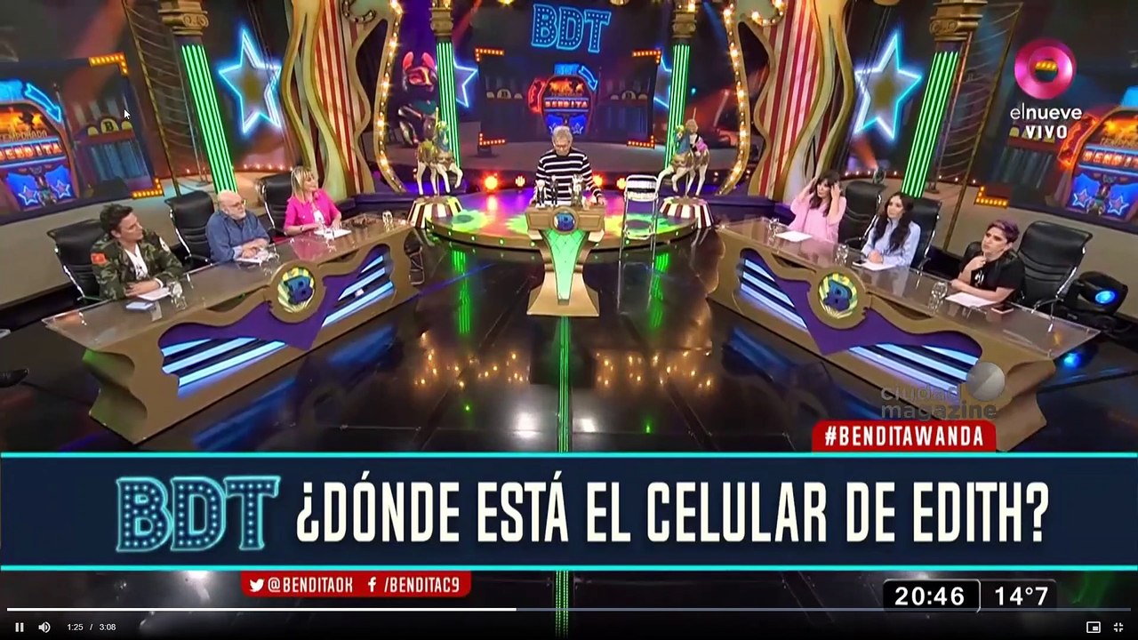 Edith Hermida perdió su celular y acusó de ladrones a sus compañeros de Bendita