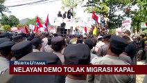 Gelar Unjuk Rasa, Nelayan di Indramayu Protes Kebijakan Migrasi Kapal oleh KKP