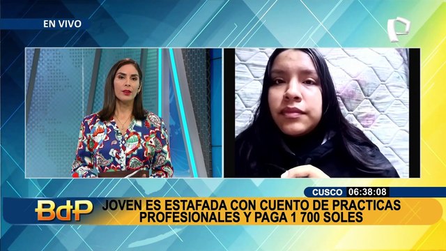 Estafan a joven por casi 2 mil soles con el cuento de prácticas profesionales