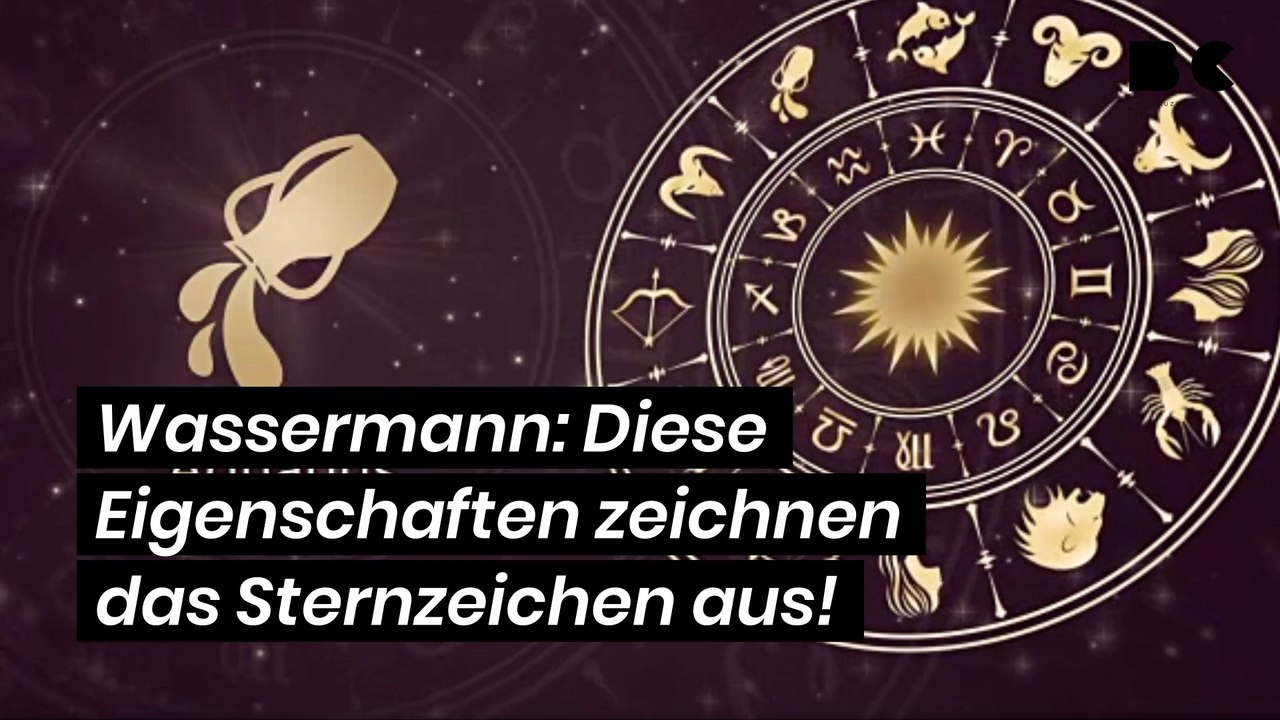 Wassermann: diese eigenschaften zeichnen das sternzeichen aus!