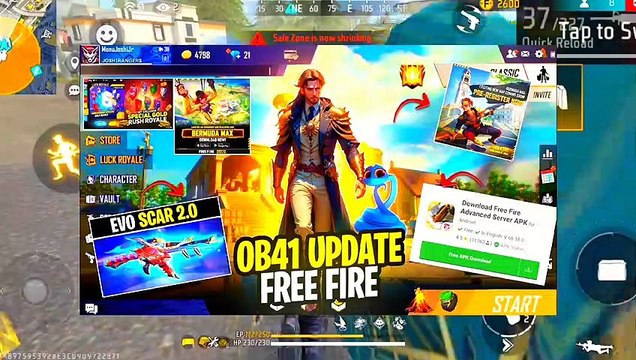 Free Fire Advance Server Ob37 Update Tips - Free Fire Advance Server -  TapTap