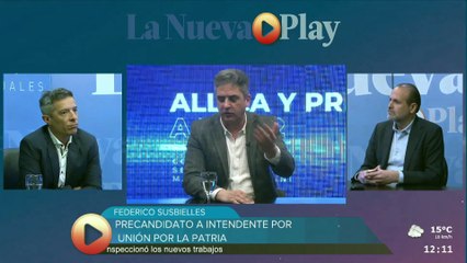 Federico Susbielles en Allica y Prieta a las 12