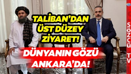 Taliban Ankara'da Ağırlanıyor! Hakan Fidan'dan Dünyanın Konuşacağı Görüşme